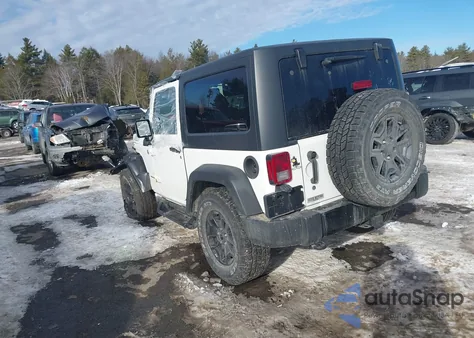 2015 Jeep Wrangler Willys Wheeler from USA, damaged, VIN 1C4AJWAGXFL704567